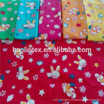 100 cotton printed flannel fabric/Printed flannel fabric for beding